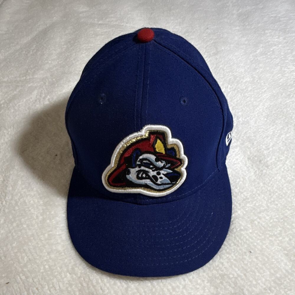 Peoria chiefs minor league 59Fifty Fitted Baseball Cap Purple, Size 7 3/4